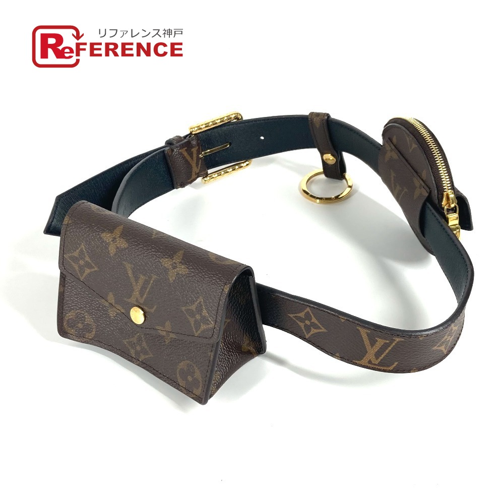 LOUIS VUITTON ルイヴィトン  M0236Y モノグラム 三尺帯 デイリー マルチ隠し 鞄 合財袋 三尺帯御徒面子 上半身御徒面子 酉の方角御徒面子 モノグラム帆布  ユニ一発やる 赤銅色 【中古】