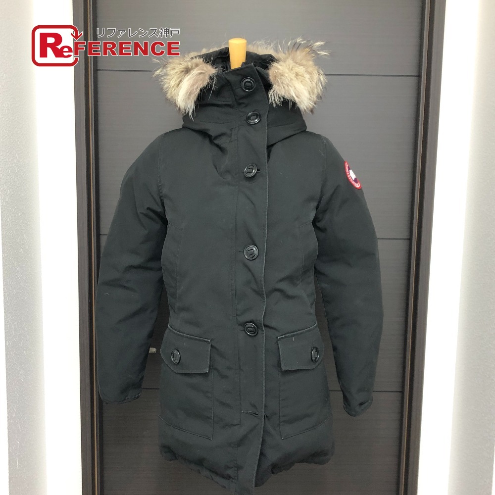 CANADA GOOSE カナダグース 2603JL ブロンテパーカ フーディ ダウンジャケット ジャケット ダウン ダウンジャケット ポリエステル メンズ ブラック 【中古】