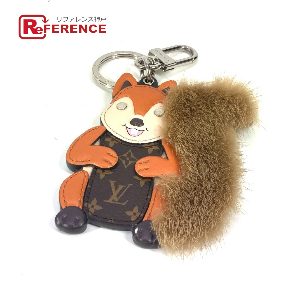 ✨セール‼️✨ルイヴィトン バッグチャーム ポルト クレ・スクワーラル 袋箱付き LOUIS VUITTON - LV◇バッグチャーム/ポルトクレ・カラーライン