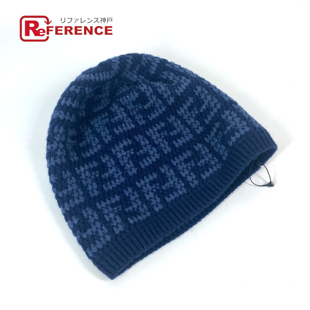 楽天市場】FENDI フェンディ ロゴ FF ビーニー 帽子 ニット帽 ニット