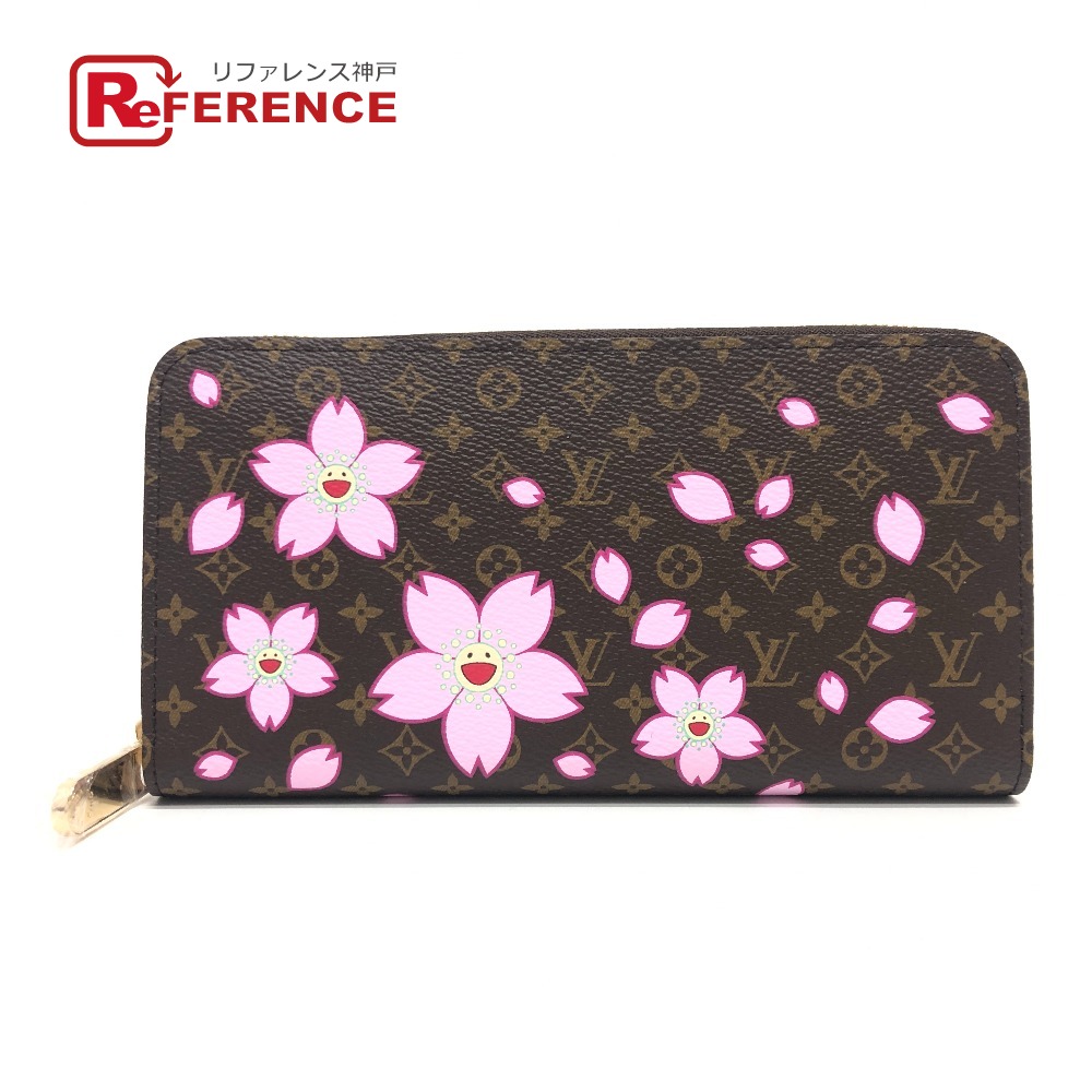 Louis Vuitton ロゴデザイン 長財布 明日着 限定 パイソン 茶x金LVロゴ♪ 長財布 ZIPPY ルイヴィトン