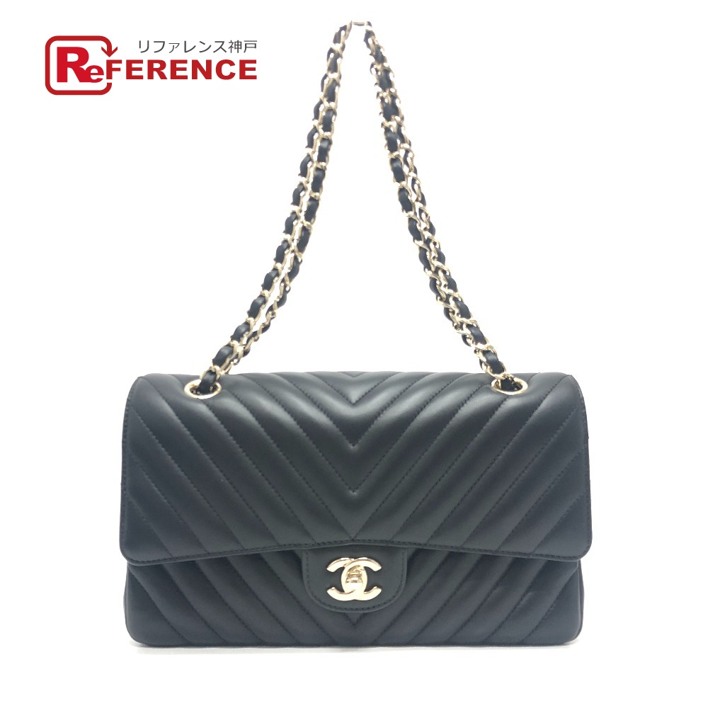 国内発送シャネル ステートメントフラップバッグシェブロンミニ シャネル(CHANEL)シャネル ミニ フラップバッグ シェブロン V