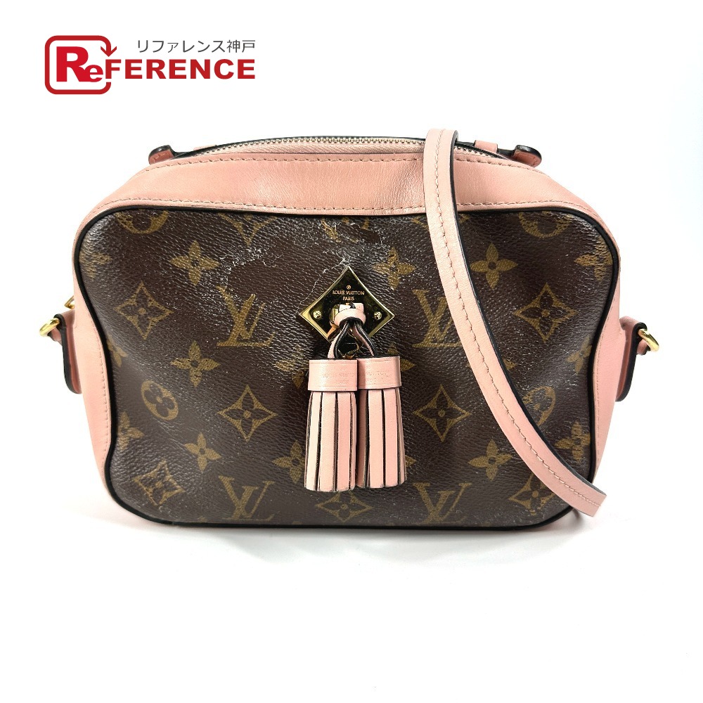 LOUIS VUITTON ルイヴィトン M44442 モノグラム サントンジュ カバン ポシェット 斜め掛け 2WAYバッグ ハンドバッグ ショルダーバッグ モノグラムキャンバス /レザー レディース ローズプードル ピンク 【中古】