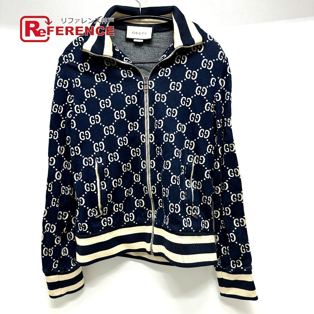 美品！GUCCI ジャージ　トレーナー GUCCI - グッチ GUCCI GGジャカード ハーフジップ ジャージ 衣料