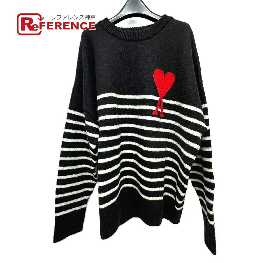 楽天市場】【中古】AMI PARIS アミ パリス ハート ロゴ ウール