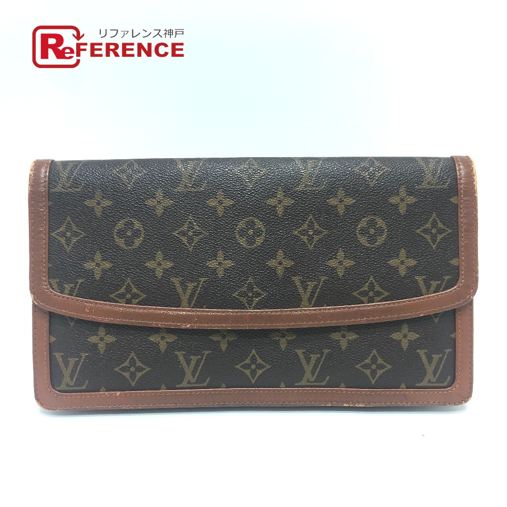 Louis Vuitton クラッチバッグ ダークブラウン ルイ・ヴィトン クラッチバッグ ブラウン