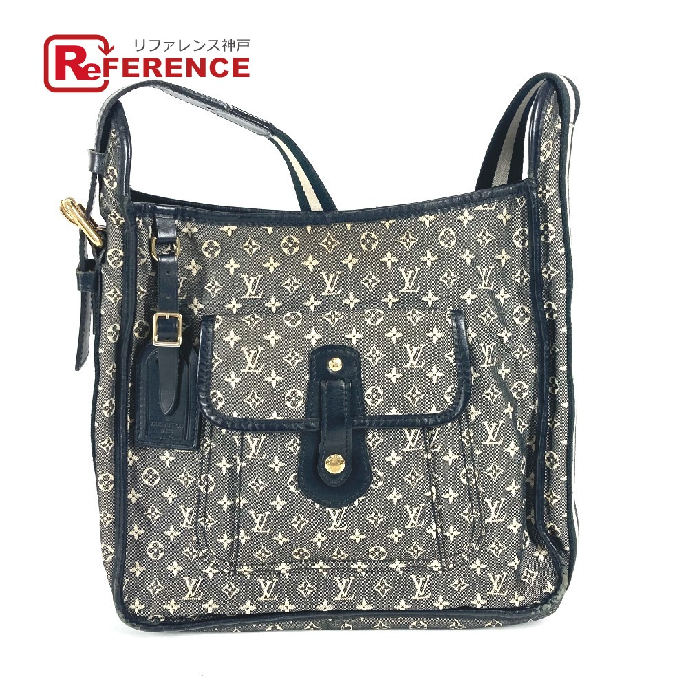 LOUIS VUITTON ルイヴィトン M92324 モノグラムミニ ブサスマリーケイト カバン 斜め掛け ショルダーバッグ モノグラムミニキャンバス レディース ネイビー 【中古】