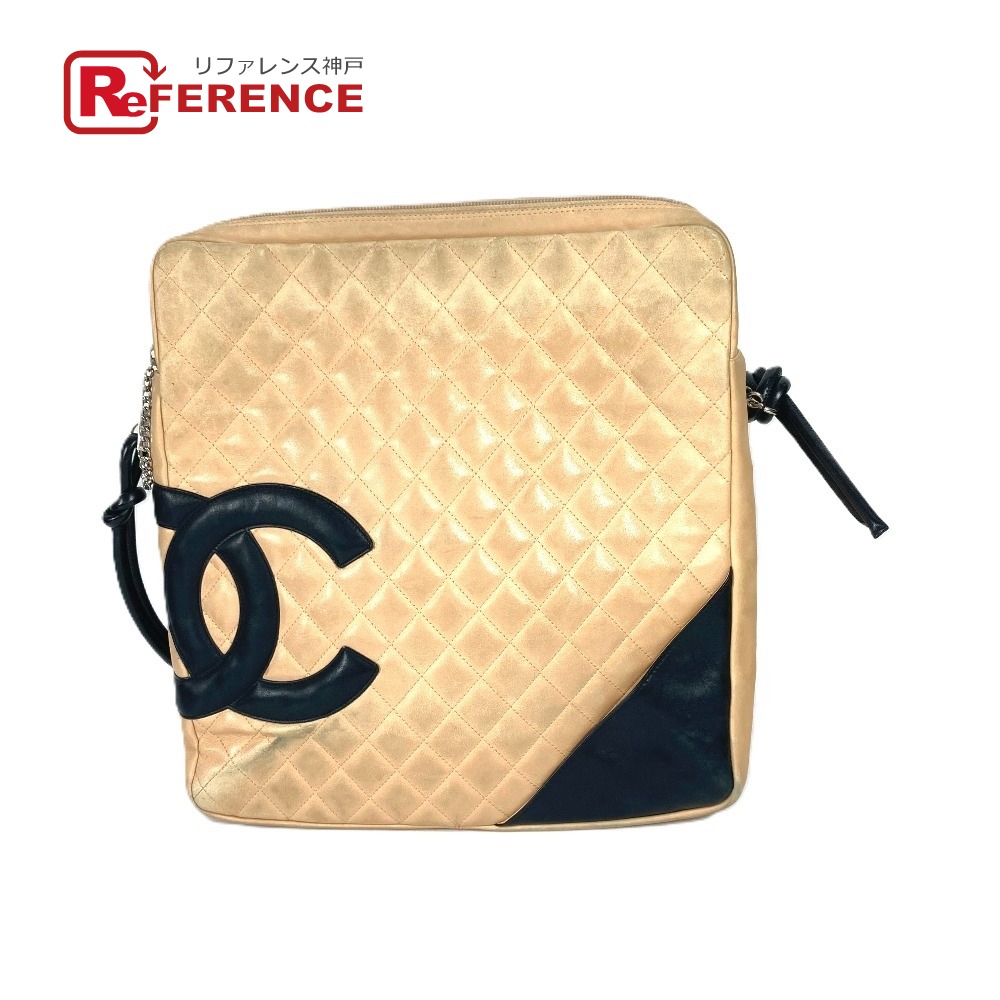 楽天市場】CHANEL シャネル カンボンライン ショルダーバッグ