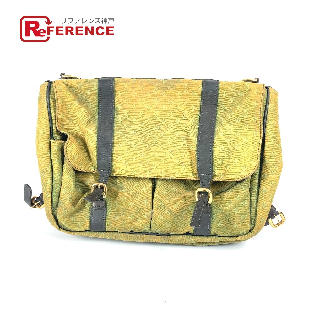 LOUIS VUITTON ルイヴィトン M42351 モノグラムミニ サック ママン 斜め掛け カバン フラップ ショルダーバッグ モノグラムミニキャンバス レディース TSTカーキ カーキ 【中古】 27,170円