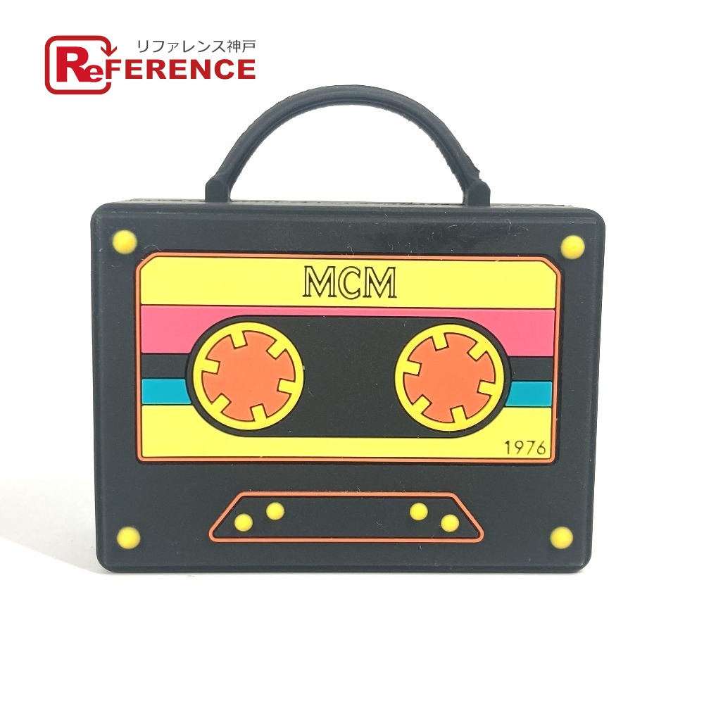 MCM エムシーエム オーディオ ロゴ スピーカー インテリア オブジェ 雑貨 ラバー ユニセックス ブラック 【中古】