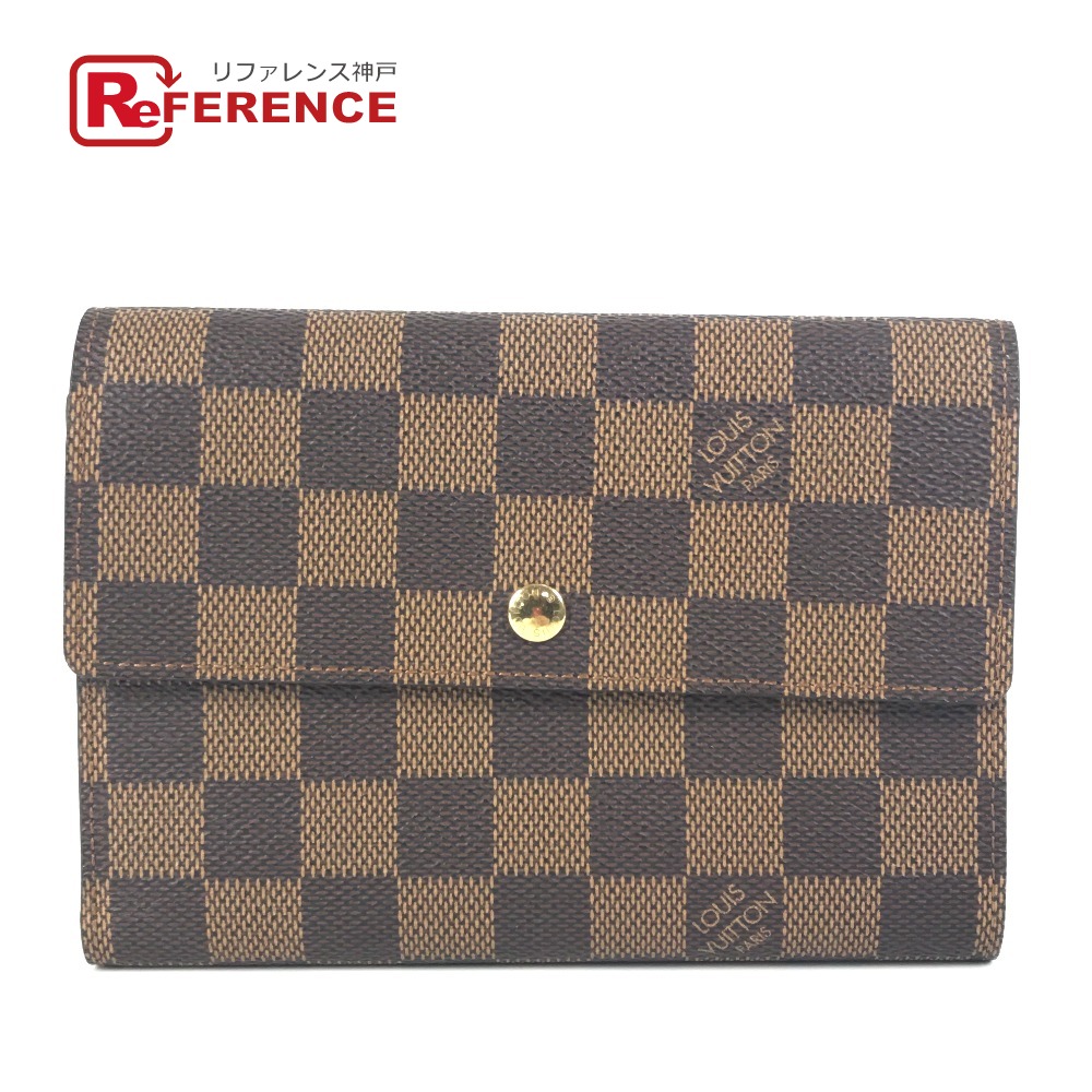 楽天市場】【財布】LOUIS VUITTON ルイ ヴィトン ダミエ ポルト