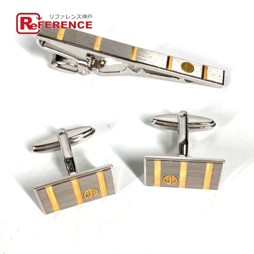 楽天市場】ダンヒル dunhill ネクタイピン カフス セット シルバー