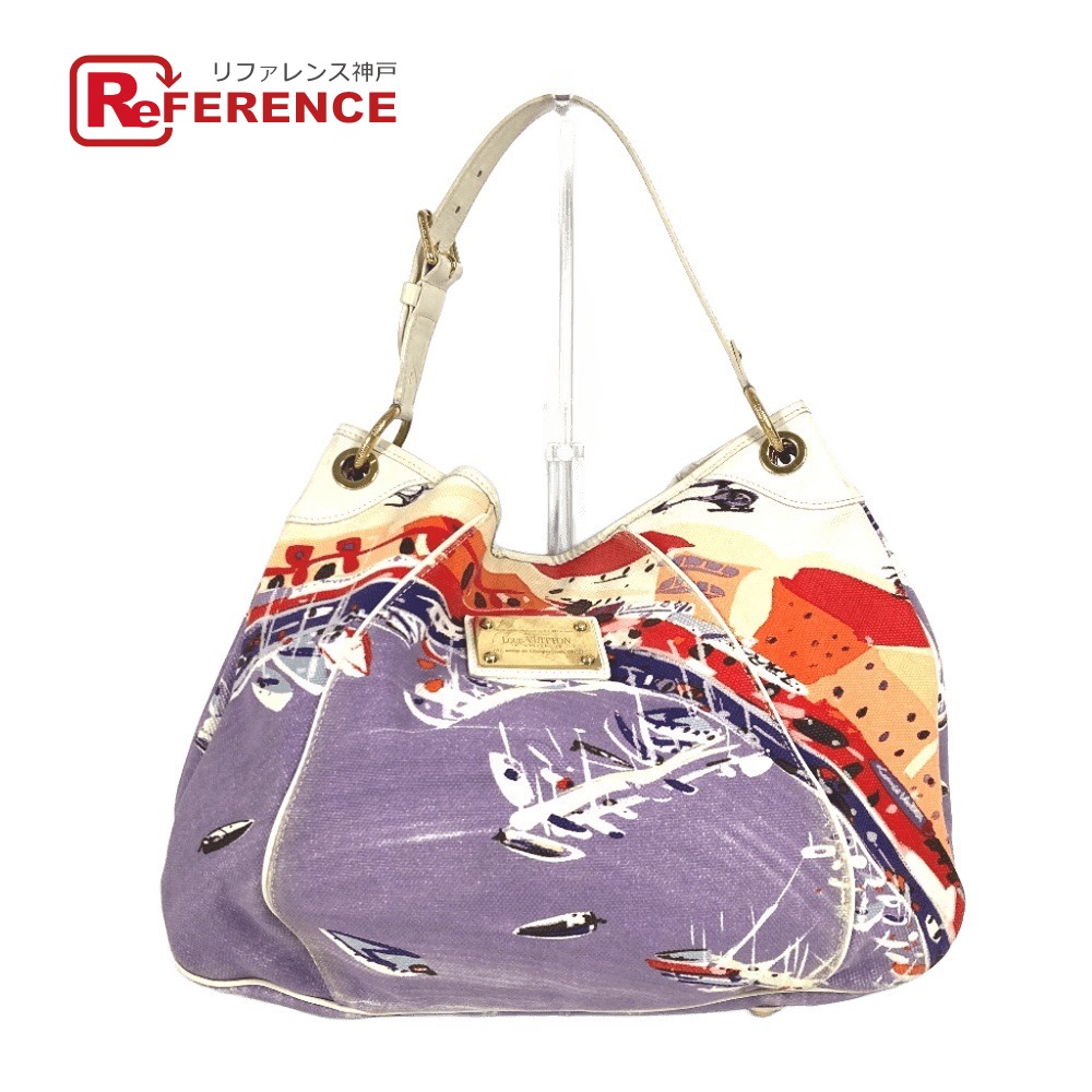 LOUIS VUITTON ルイヴィトン M95805 2009年クルーズ ガリエラ リヴィエラGM カバン 肩掛け ショルダーバッグ レザー/キャンバス ユニセックス マルチカラー 【中古】