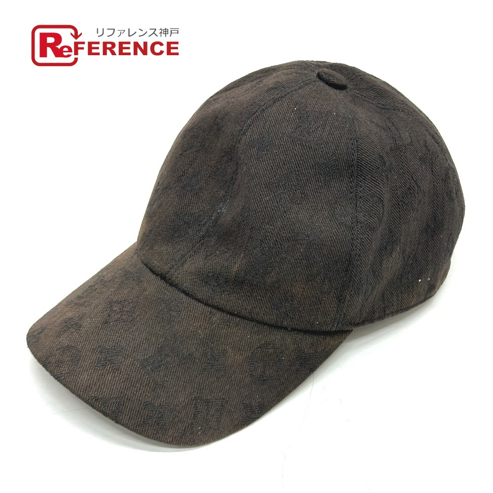 ◇ルイヴィトン◇モノグラムデニム/キャップ/M77438/ブランド/帽子 LOUIS VUITTON - ルイヴィトン M77438 デニムモノグラムキャップ