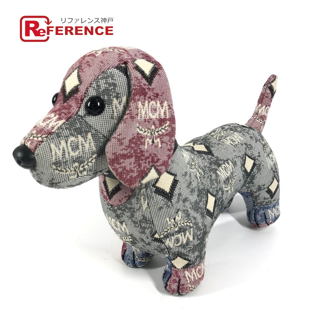 楽天市場】新品同様 MCM ラビット ドール レザー ぬいぐるみ