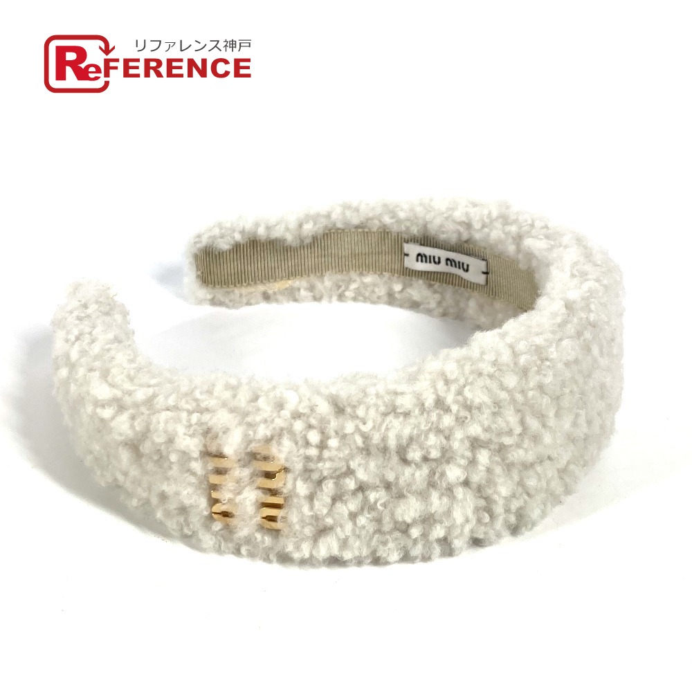〈MIUMIU〉ベロア　リボン付きカチューシャ MIU MIU（カチューシャ）のフリマアイテム一覧