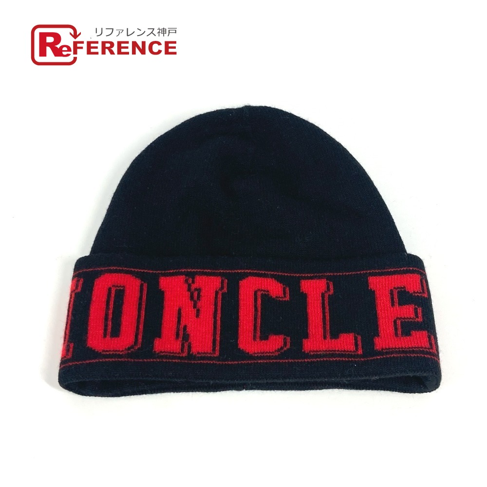 楽天市場】MONCLER モンクレール ワッペン ニット帽 ニットキャップ