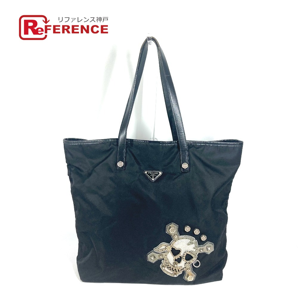 楽天市場】【バッグ】PRADA プラダ スカル トートバッグ ラージトート