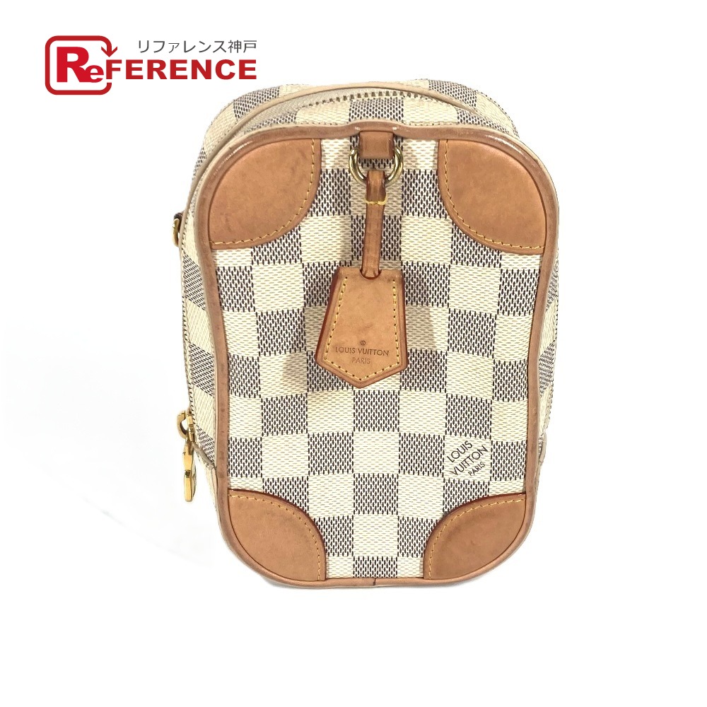 LOUIS VUITTON ルイヴィトン N60360 ダミエアズール ネオカピー カバン 斜め掛け ポシェット ポーチ ショルダーバッグ ダミエアズールキャンバス レディース ホワイト 【中古】｜ブランドショップ　リファレンス