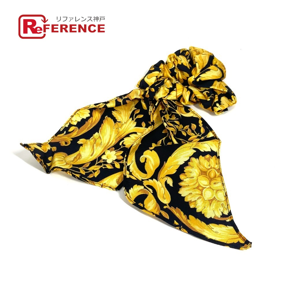 GIANNI VERSACE レザー製ライオンヘッドカチューシャ2本セット VERSACE ヴェルサーチ シルク カチューシャ 大人もOK! (VERSACE