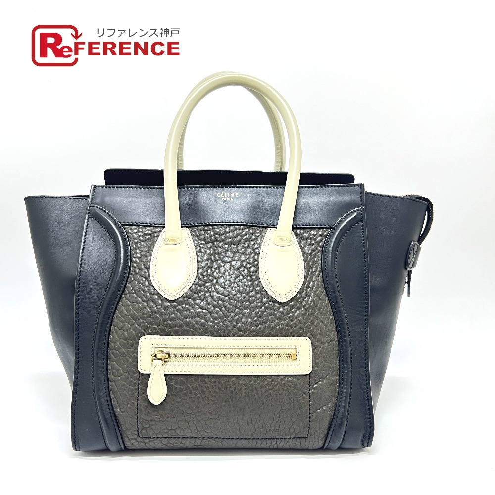 セリーヌ ラゲージ ミニショッパー / レザーコンビリネンキャンバストートバッグ 楽天市場】CELINE セリーヌ ラゲージ ミニショッパー トートバッグ