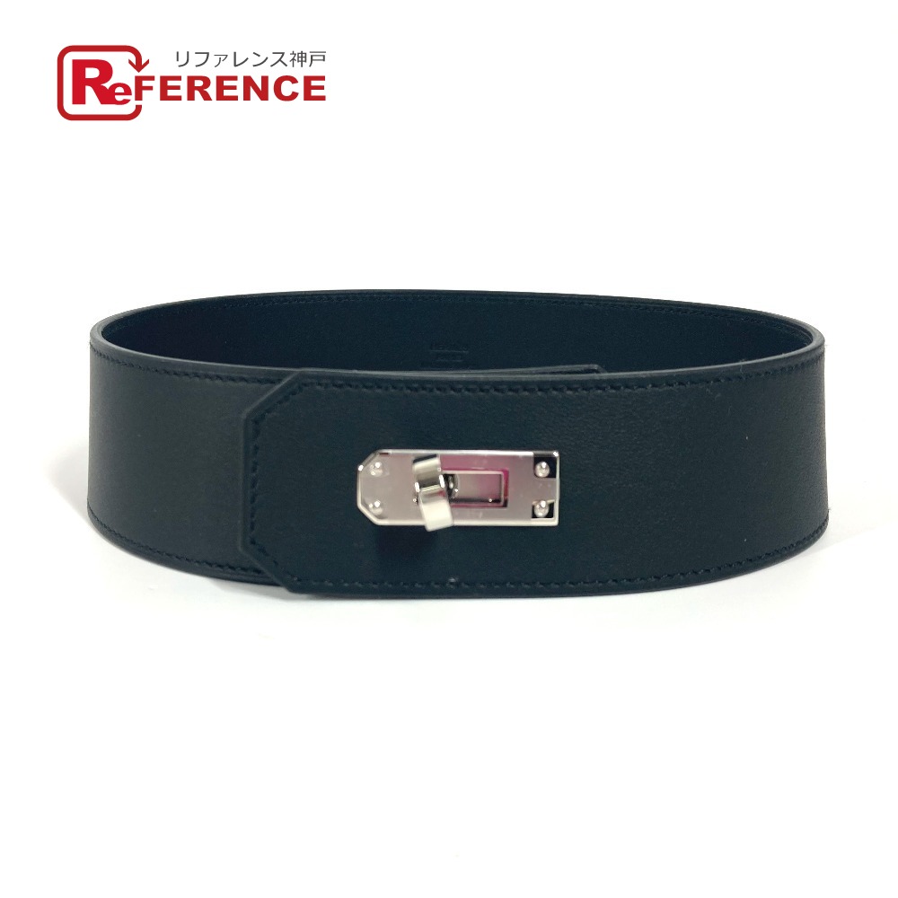 【美品】HERMES エルメス　首輪　ドッグチョーカー　ケリー　レザー　レッド ドッグチョーカー(首輪) ケリー クシュベル 赤 シルバー金具