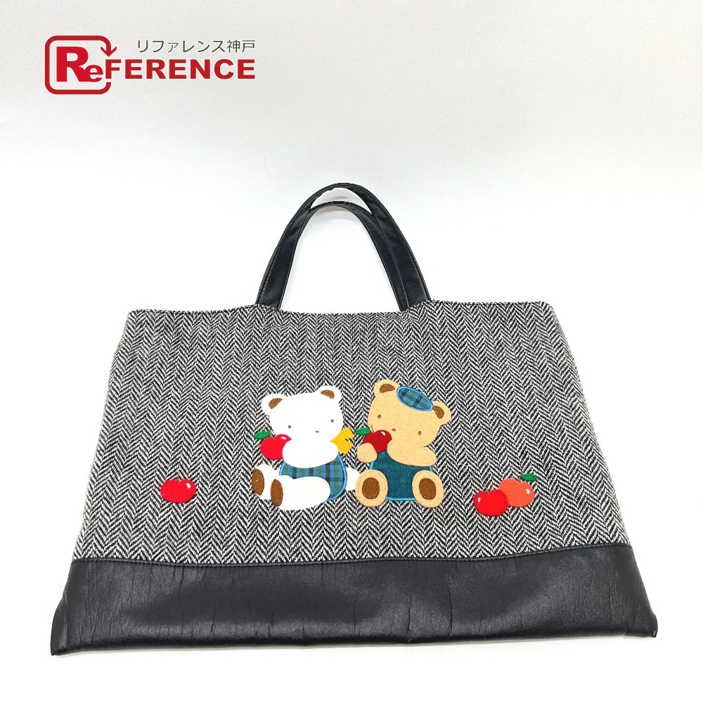 楽天市場】【中古】familiar(ファミリア) トートバッグ クマ