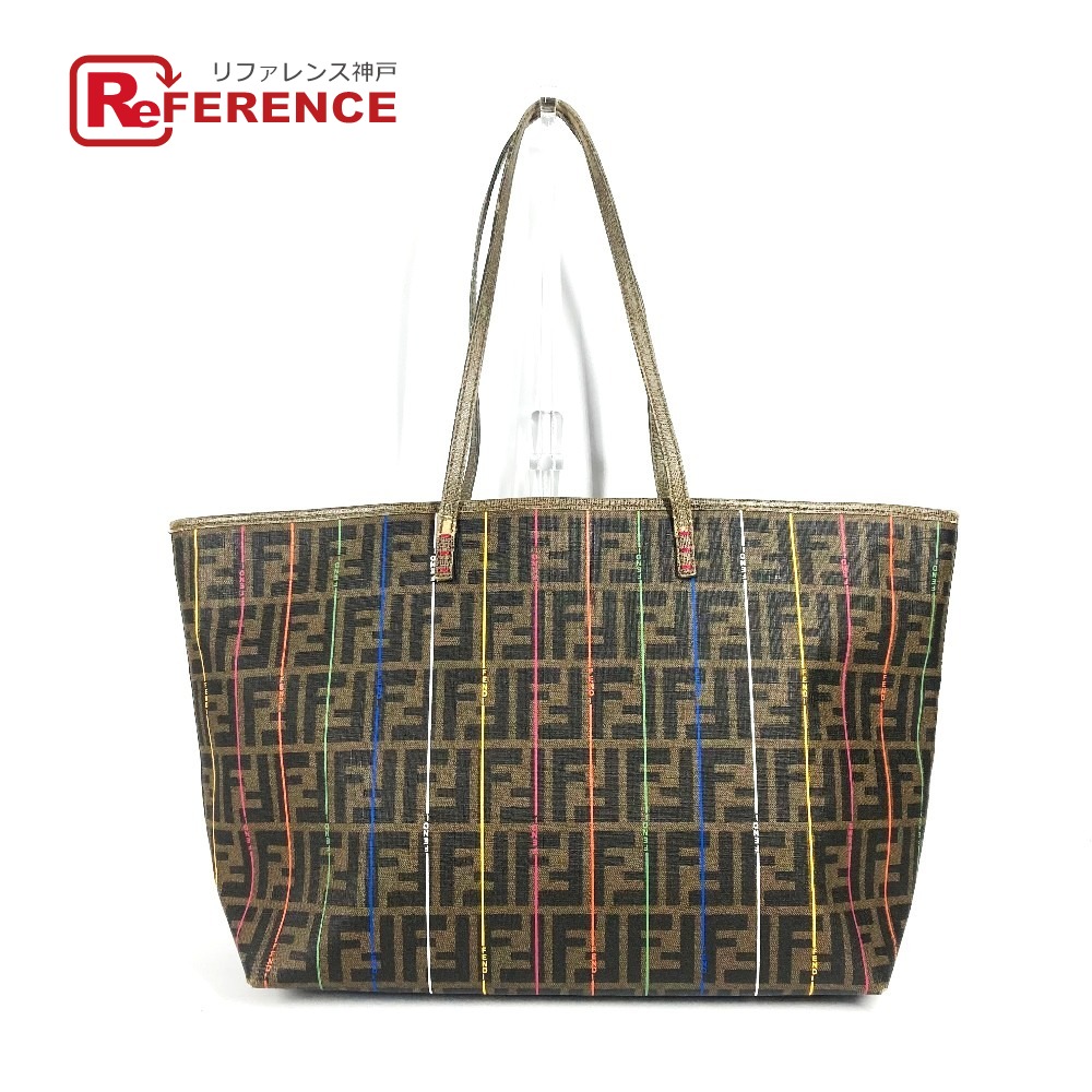 【美品‼︎】Fendi フェンディ 大容量 バッグ ズッカ柄 ブラウン 旅行 FENDI - オールド フェンディ ボストンバッグ ズッカ柄 FFロゴ