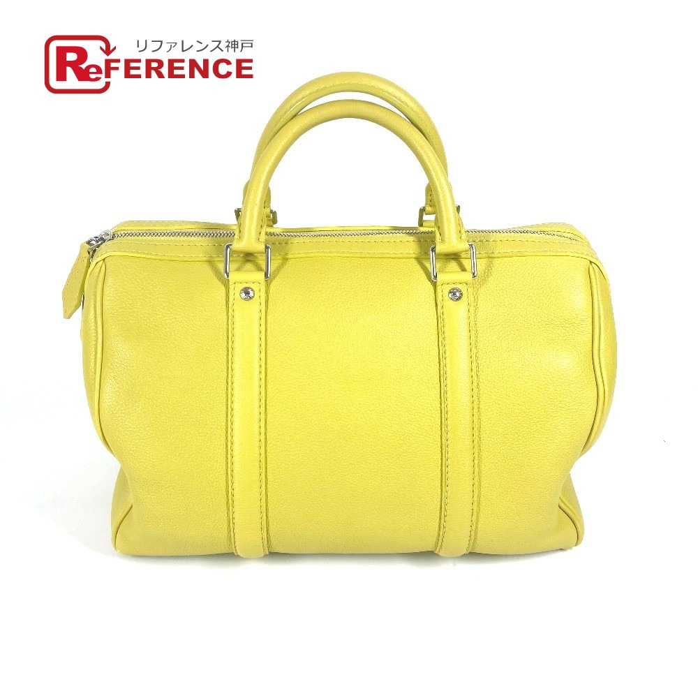 LOUIS VUITTON ルイヴィトン M94298 ソフィアコッポラコラボ SCバッグPM パルナセア カバン 2WAYバッグ ショルダーバッグ ミニボストンバッグ ハンドバッグ レザー レディース ピスタッシュ イエロー 【中古】｜ブランドショップ　リファレンス 78,650円