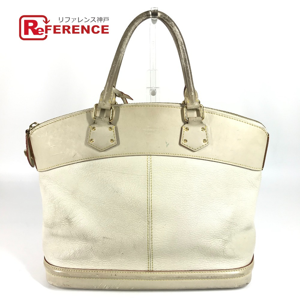 LOUIS VUITTON ルイヴィトン M91874 スハリ ロックイットMM ロックイット MM カバン トートバッグ ショルダーバッグ ハンドバッグ スハリレザー レディース ブロン ホワイト 【中古】