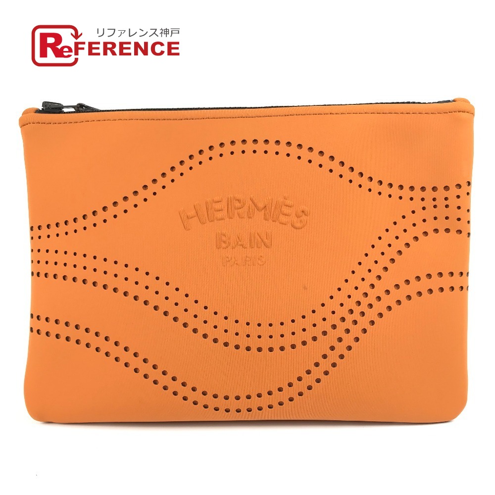 最終価格【HERMES】ネオバン PM ポーチ クラッチ バッグ（オレンジ） 楽天市場】エルメス HERMES ネオバンPM ポーチ バッグ