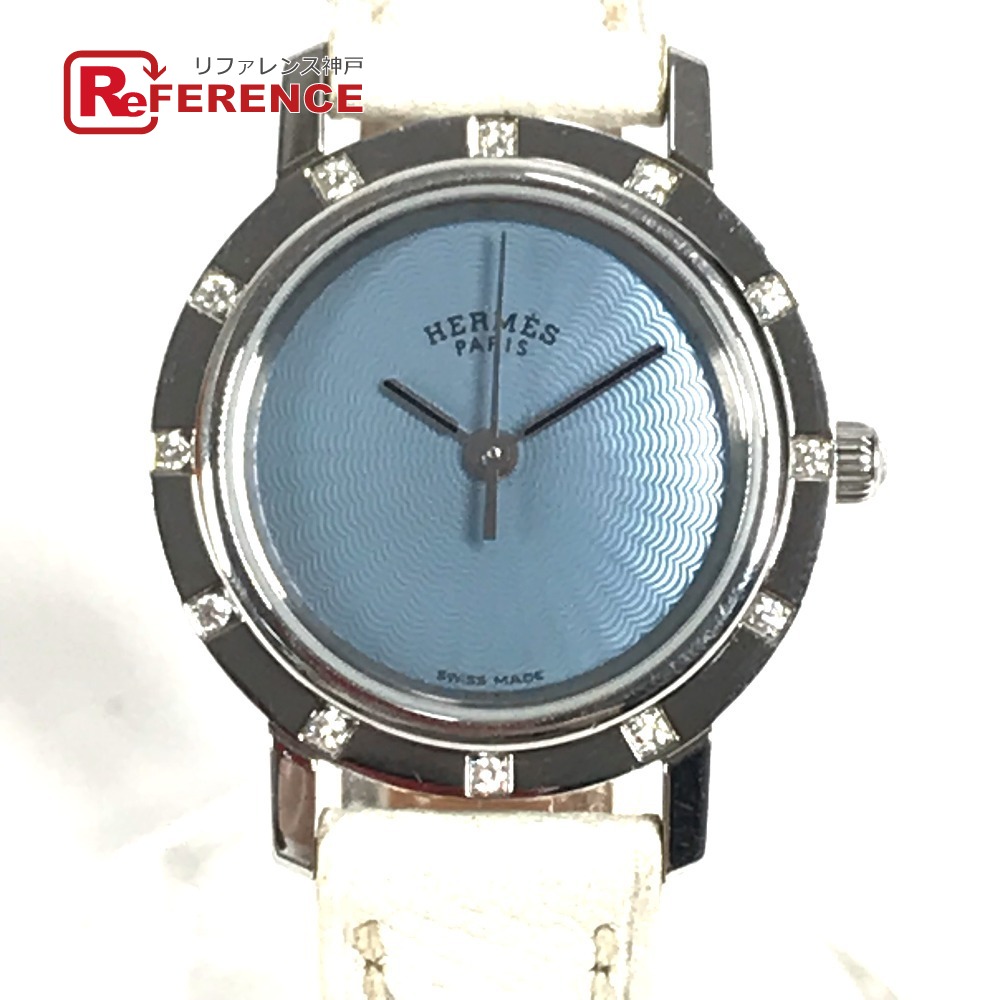 楽天市場】エルメス HERMES 腕時計 クリッパー ナクレ CL4.230 ダイヤ