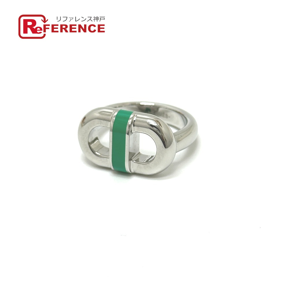 新品未使用 HERMES エルメス マイヨン リング 58 ブラック 指輪 org.jpg