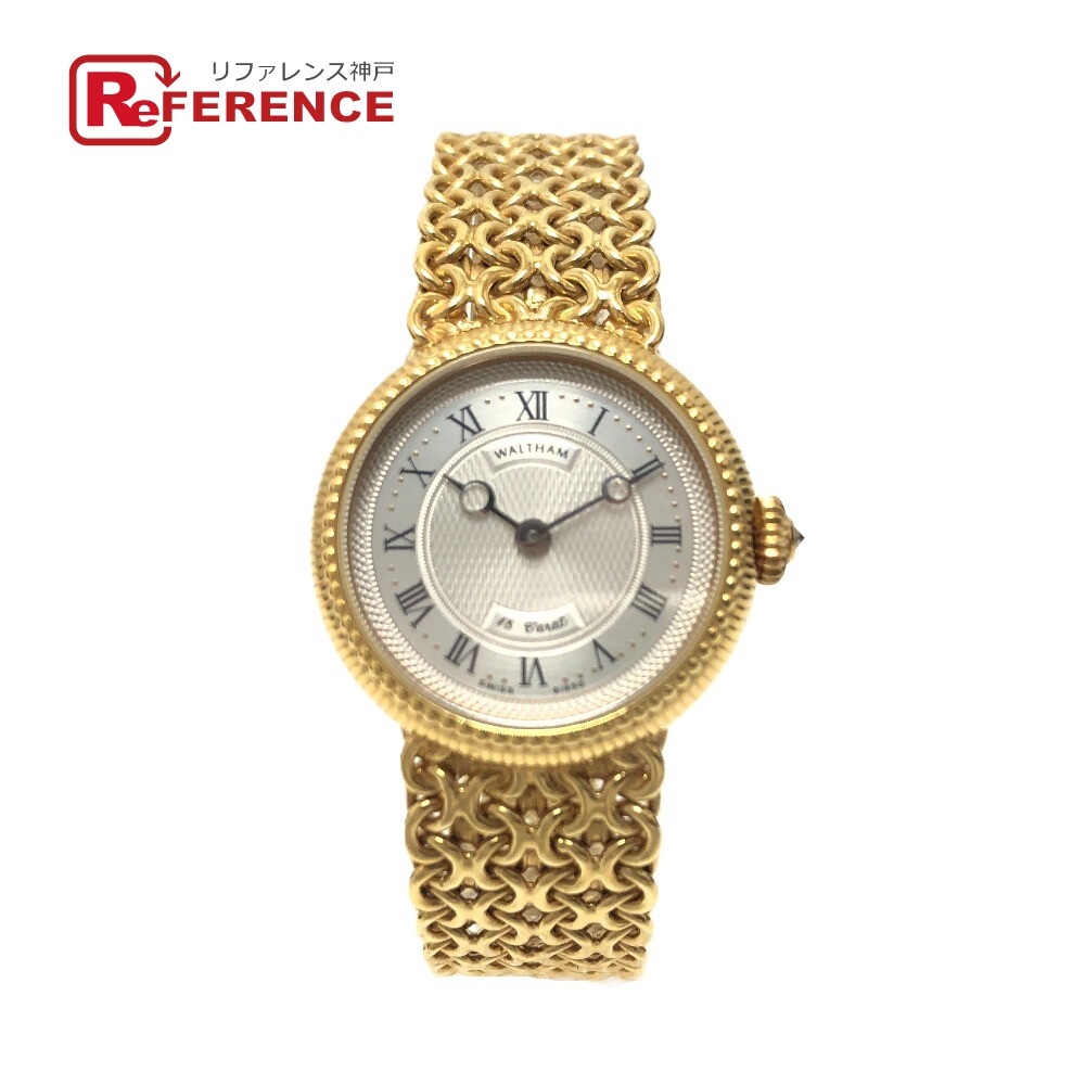 美品　電池交換済　ウォルサム　コンビ　11Pダイヤモンド　デイト 美品 電池交換済 ウォルサム コンビ 11Pダイヤモンド デイト