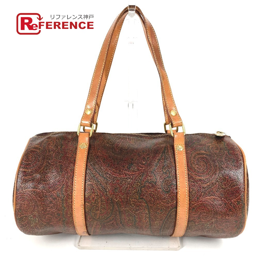 楽天市場】美品 ETRO エトロ ペイズリー柄 ピンク ホワイト ゴールド