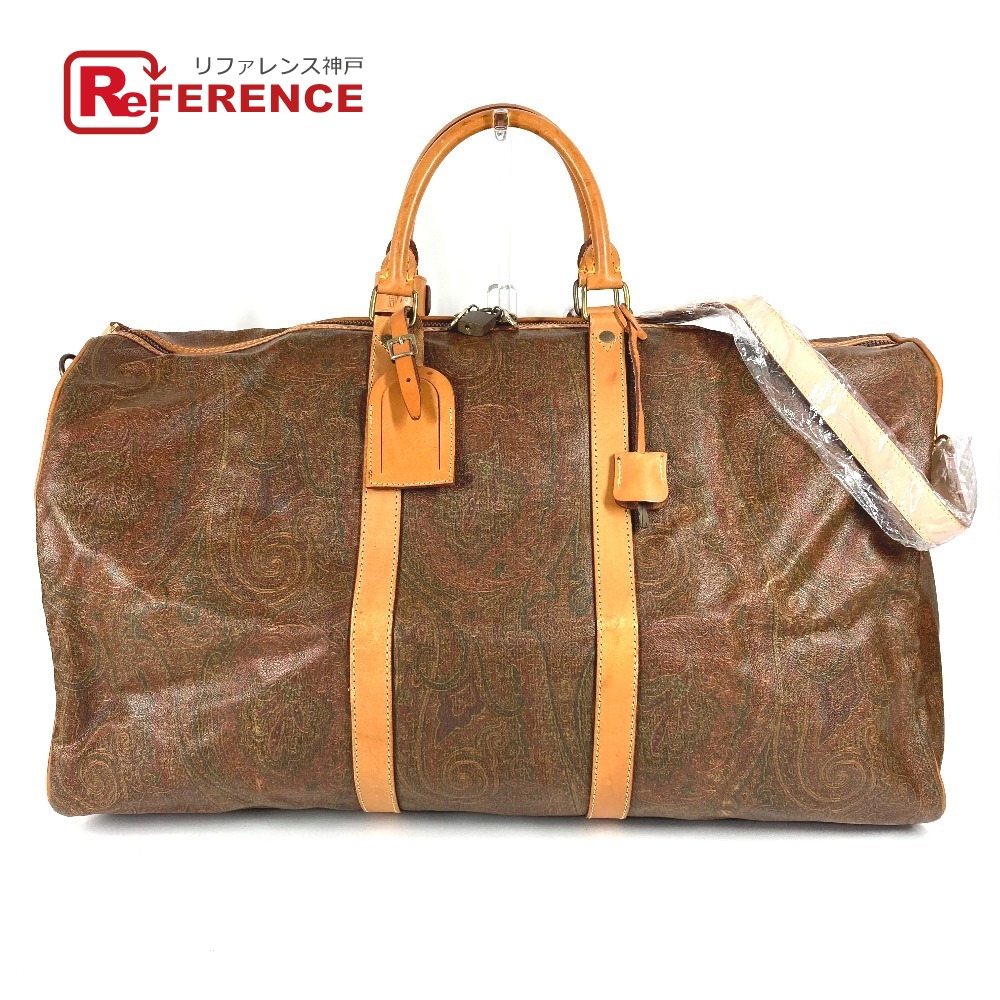 【良品】ETRO 旅行バッグ 楽天市場】エトロ ETRO ボストンバッグ ブラック メンズ p00004