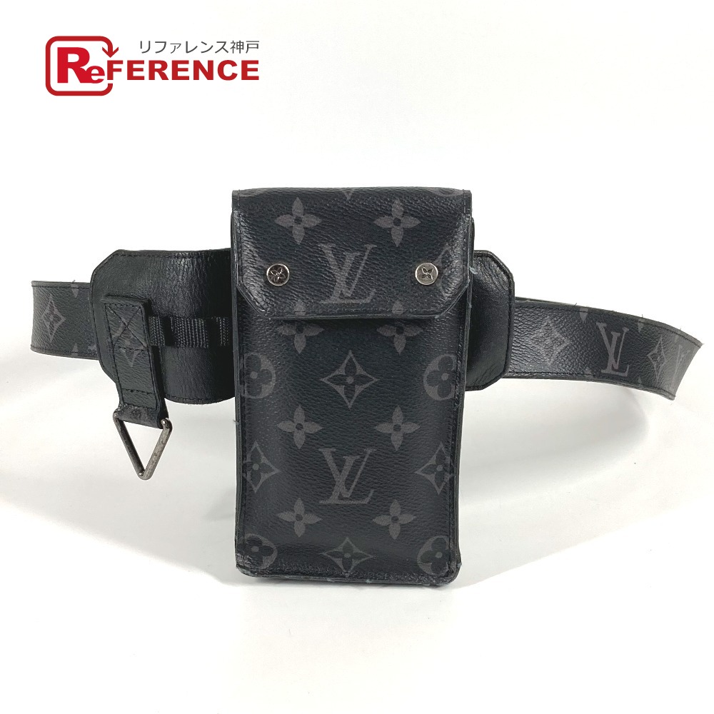 LOUIS VUITTON ルイヴィトン  M0235U モノグラムエクリプス サンチュールユーティリティ35MM  袋 三尺帯御徒面子 上半身御徒面子 酉の方角御徒面子 モノグラムエクリプスキャンバス  メンズ 黒いこと 【中古】