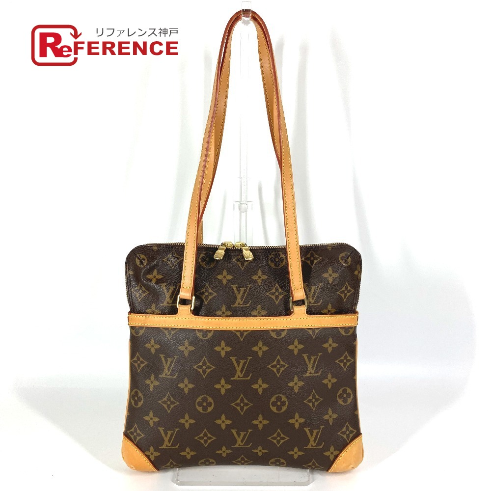 LOUIS VUITTON ルイヴィトン  M51141 モノグラム クーサンGM クーサン GM 嚢 トートバッグ 肩かけ ショルダーバッグ モノグラム帆布  レディース 赤銅色 【中古】