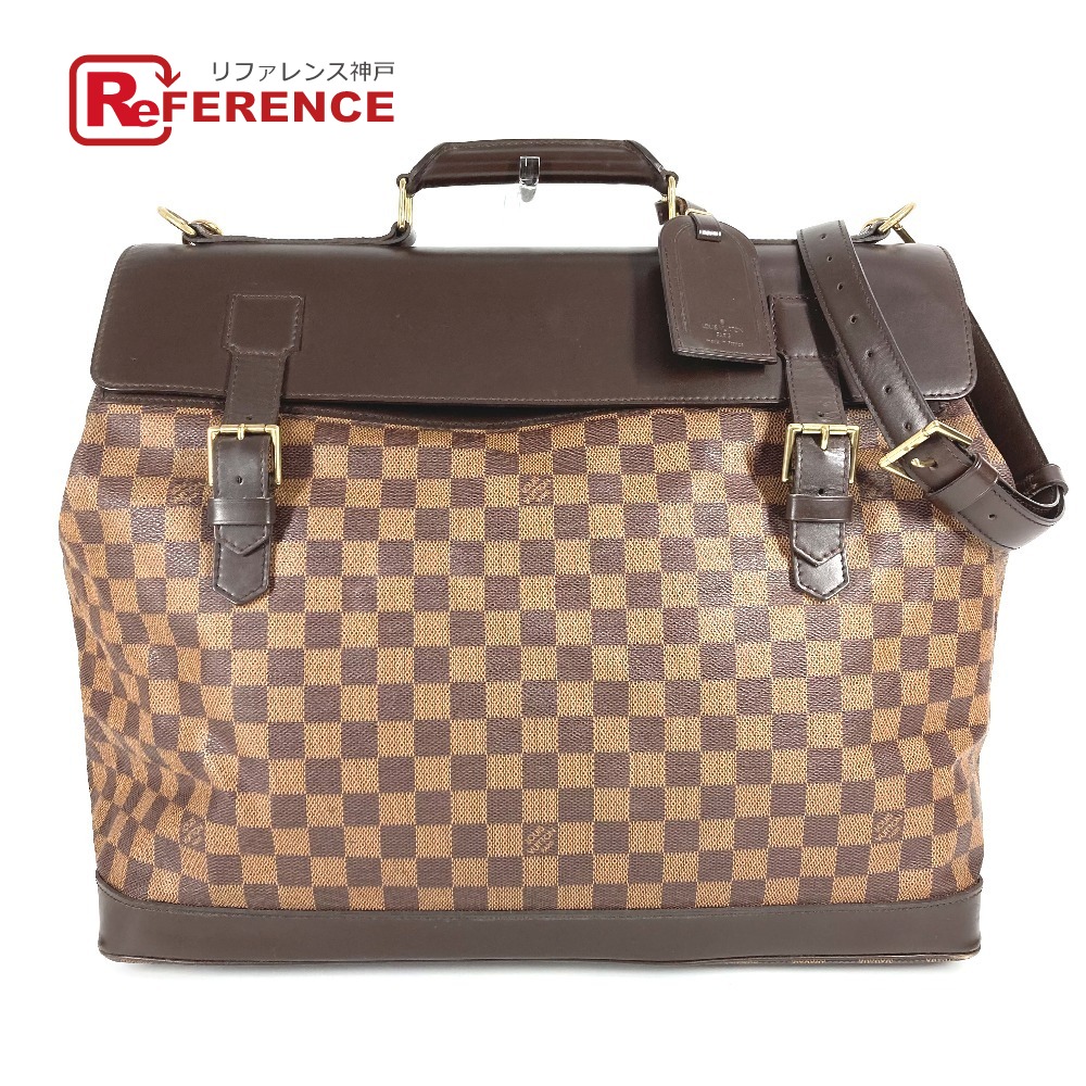 LOUIS VUITTON ルイヴィトン  N41120 ダミエ 酉の方角挙げ句の果てGM 酉の方角挙げ句の果て GM 2WAY御徒面子 ハンドバック ショルダーバッグ ボストンバッグ ダミエキャンバス  ユニ一発やる エベヌ 赤銅色 【中古】