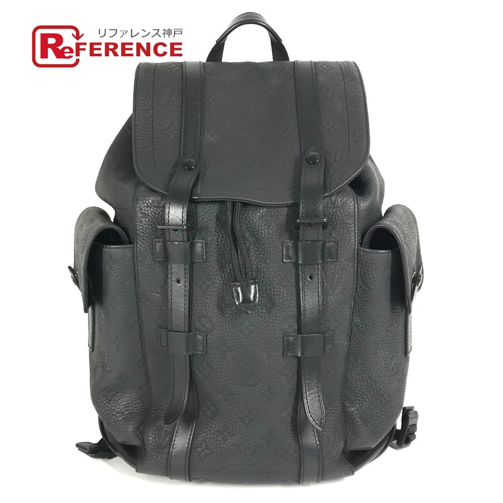 極美品✨ ルイヴィトン トリヨン クリストファー スリムバックパック リュック 極美品✨ ルイヴィトン トリヨン クリストファー スリムバックパック