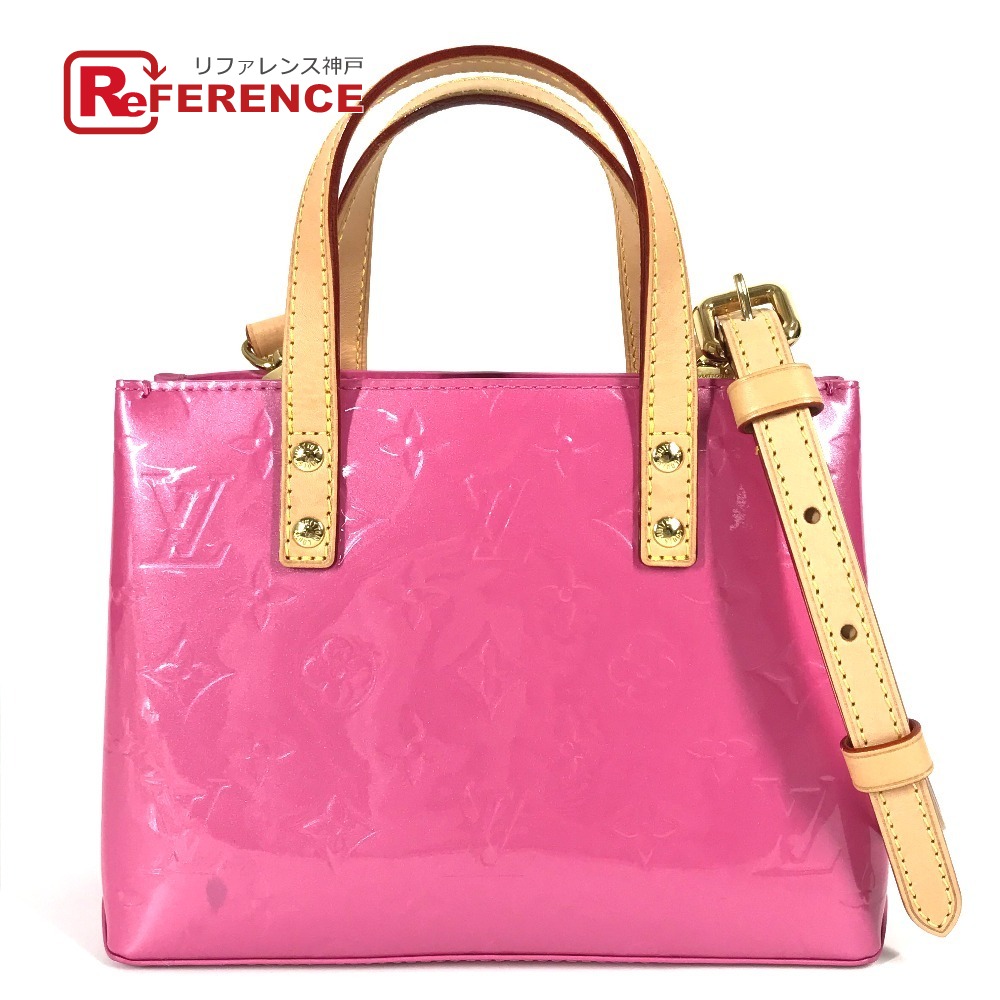 LOUIS VUITTON ルイヴィトン M24028 モノグラムヴェルニ LVリミックス リード PM カバン 2WAYバッグ トートバッグ ハンドバッグ 斜め掛け ショルダーバッグ モノグラムヴェルニ レディース ネオンピンク ピンク 【中古】