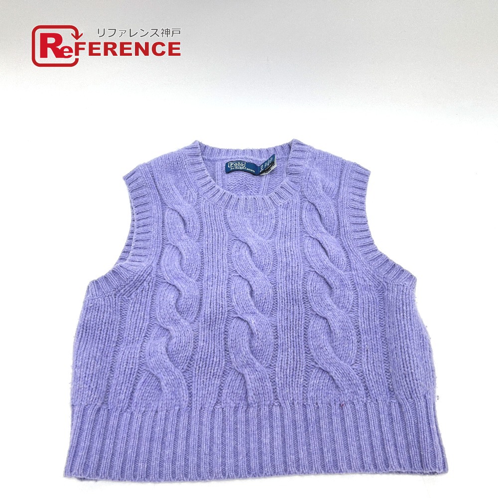 POLO by Ralph Lauren 90sラルフローレン コットンベスト 90's Polo Ralph Lauren Cotton Knit Vest L / ポロ ラルフ
