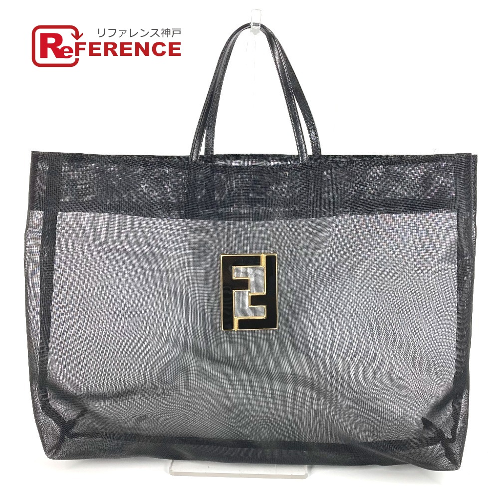 楽天市場】FENDI フェンディ FF金具 メッシュ トートバッグ ナイロン