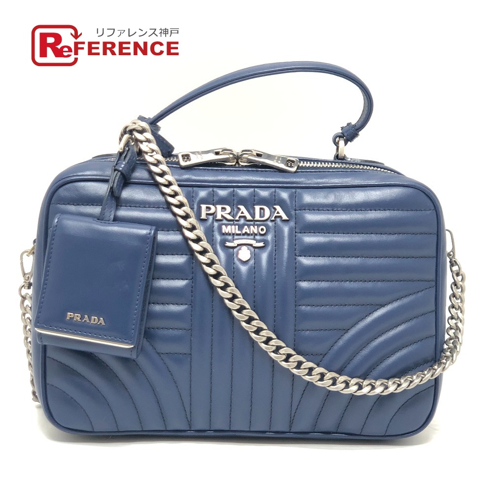 PRADA シルバー サテン クラッチバッグ 中型 PRADA プラダ （PRADA） メッシュ サテン クラッチ ショルダー