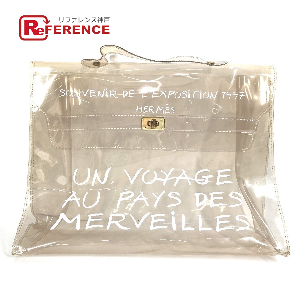 楽天市場】【SD】 HERMES ｴﾙﾒｽ ﾋﾞﾆｰﾙ ｹﾘｰ ｵﾚﾝｼﾞ ｸﾘｱﾊﾞｯｸﾞ ｽｹﾙﾄﾝ 不思議