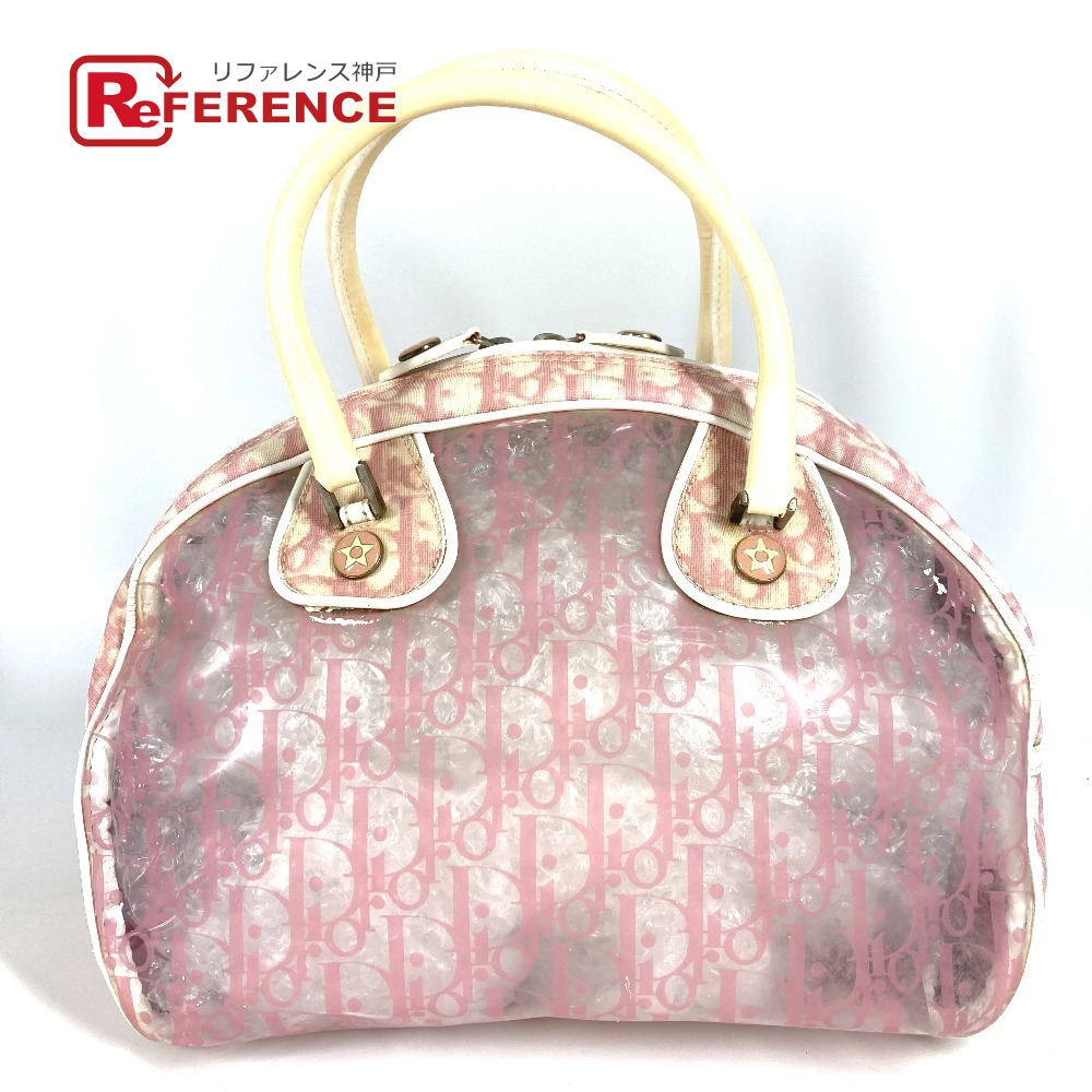 クリスチャンディオール トロッター ミニボストンバッグ ヴィンテージ ベージュ クリスチャンディオール トロッター ミニボストンバッグ ヴィンテージ