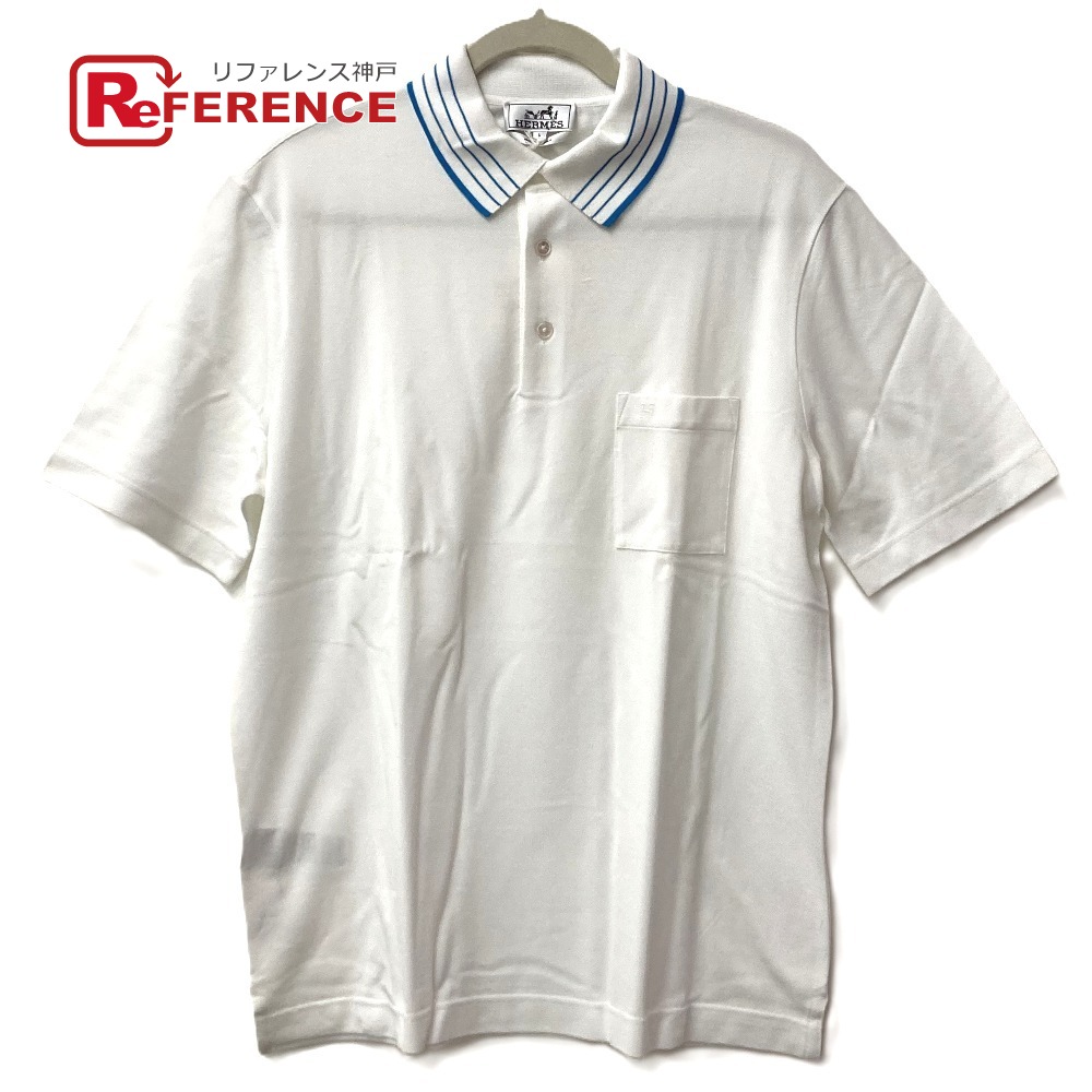 楽天市場】HERMES エルメス ポロシャツ Broderie H 「H」刺繍