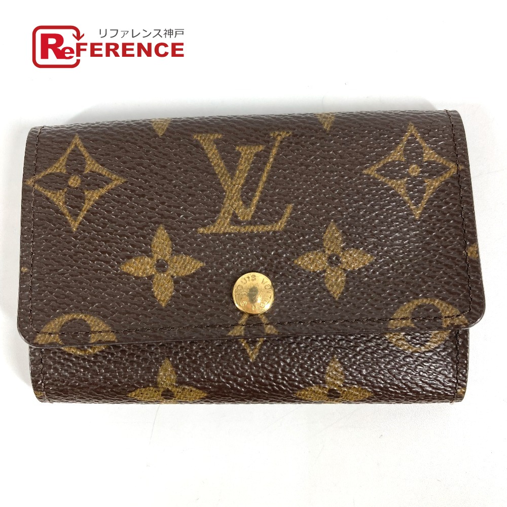 LOUIS VUITTON ルイヴィトン  M62630  モノグラム ミュルティクレ6 ミュルティクレ 6 6連 キーケース 鍵入れ 6P フック キーケース モノグラムキャンバス  ユニセックス ブラウン 【中古】
