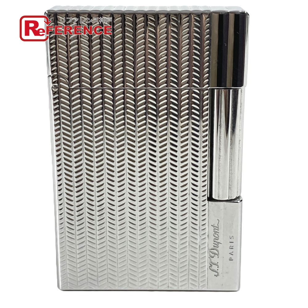 ST.Dupont　デュポン　ガスライター　シルバー　② S.T.DUPONT S.T.Dupont デュポン ガスライター シルバーカラー