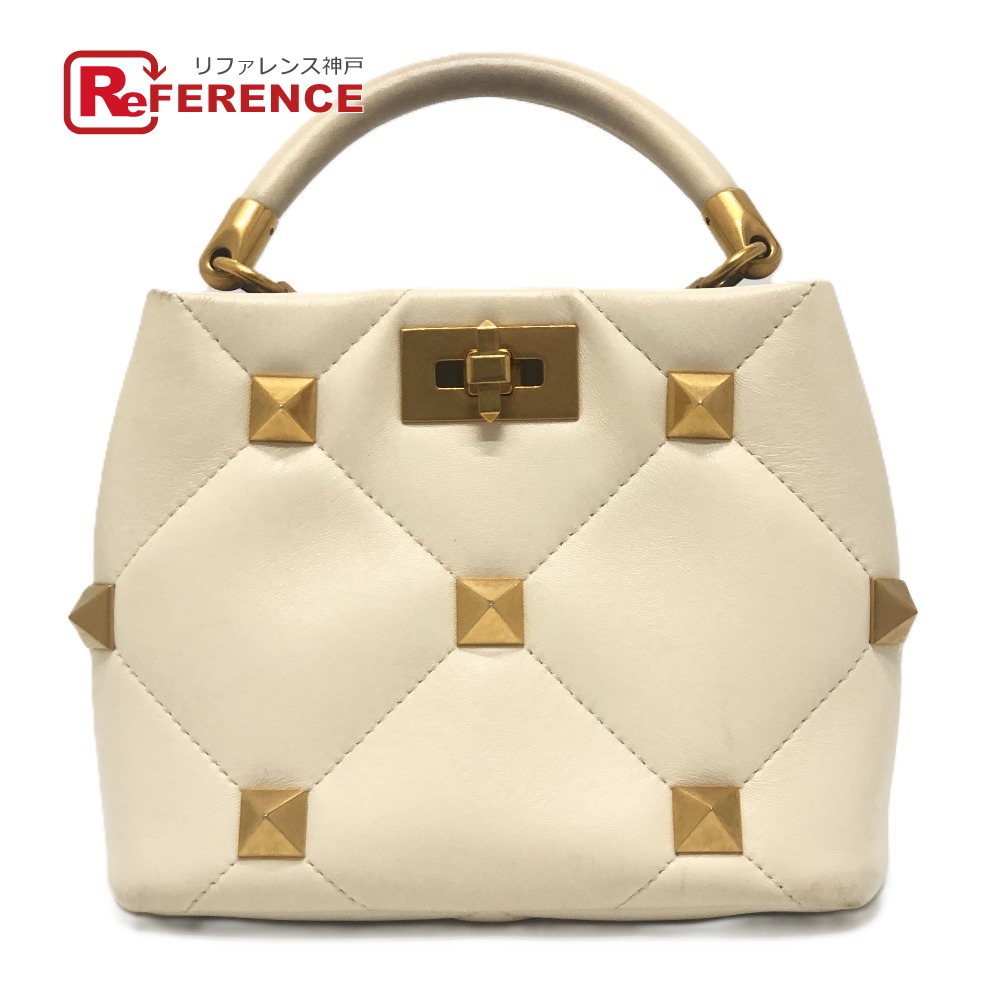 楽天市場】VALENTINO ヴァレンティノ ローマンスタッズ ナッパレザー